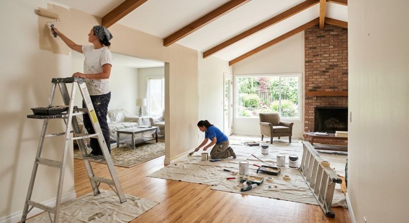Attic Painting in Waco, TX
