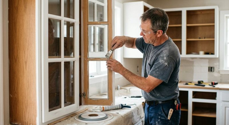 Cabinet Glazing Service in Dayton, OH