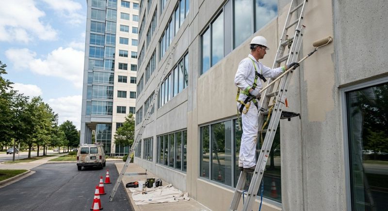 Commercial Concrete Painting in Boulder, CO