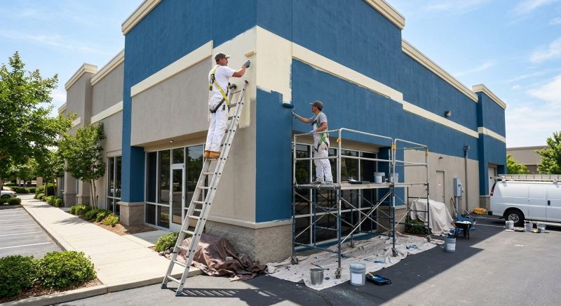Outdoor Commercial Painting in Arvada, CO